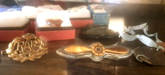 photo of RCAF "sweetheart" jewelry